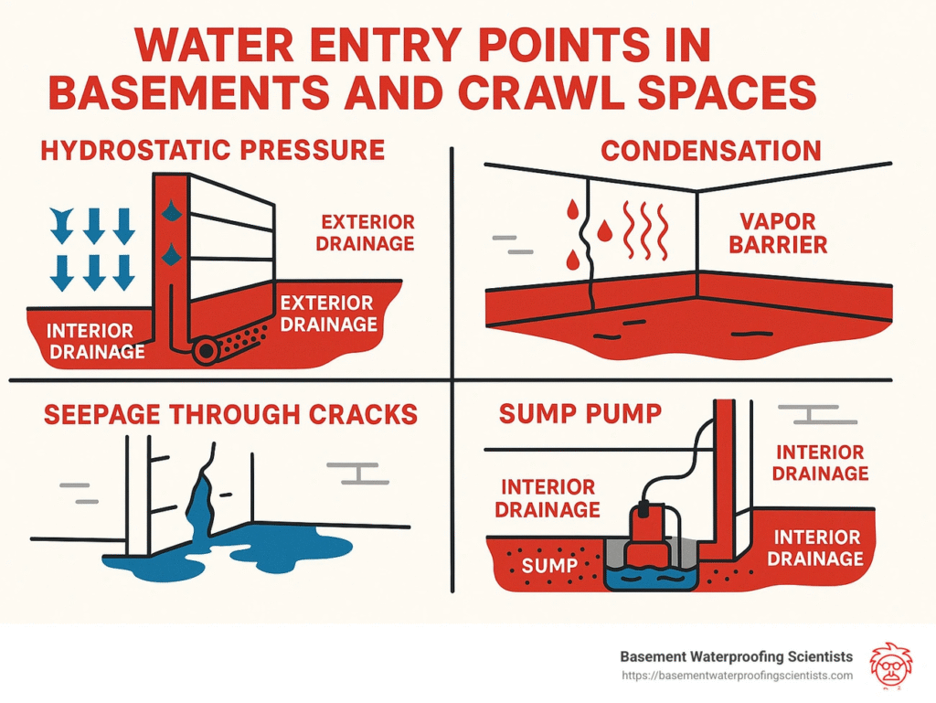 basement moisture sources