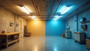 Basement Lighting Showdown: LED vs Fluorescent Energy Costs Revealed